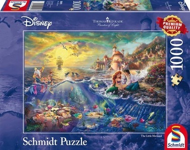 undefined, Disney Kleine Meerjungfrau, Arielle (Puzzle), Puzzle Schmidt Spiele Kleine Meerjungfrau Arielle 1000 Teile