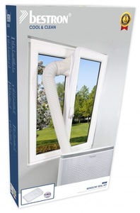 Bestron, Bestron AACKIT Universelle Fensterabdichtung für Klimageräte, Bestron AACKIT Universelle Fensterabdichtung Weiss