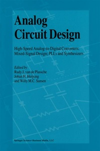 undefined, Analog Circuit Design, 