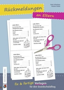 undefined, Rückmeldungen an Eltern, Rückmeldungen an Eltern