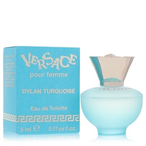 Versace, Dylan Turquoise Eau de Toilette pour Femme 4YOU, Versace Pour Femme Dylan Turquoise Mini EDT 6 ml