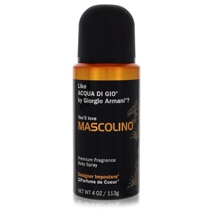 Parfums De Coeur, Designer Imposters Mascolino by Parfums De Coeur Body Spray 120 ml, Parfums De Coeur Designer Imposters Mascolino Body Spray 120 ml