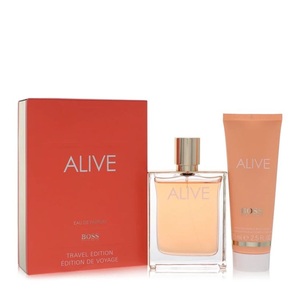 Hugo Boss, Hugo Boss Boss Alive Gift Set -- 80 ml Eau De Parfum Spray + 74 ml Hand and Body Lotion, Hugo Boss Boss Alive Travel Edition Geschenkset 80ml