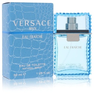Versace, Versace Man by Versace Eau Fraiche Eau de Toilette Spray (Blue) 30 ml, Versace Man Eau Fraiche Eau de Toilette 30ml Herren