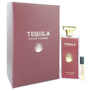 Tequila Perfumes, Tequila Pour Femme Red by Tequila Perfumes Eau de Parfum Spray + Free .17 oz Mini EDP Spray 100 ml, Tequila Perfumes Tequila Pour Femme Red Eau de Parfum 100ml