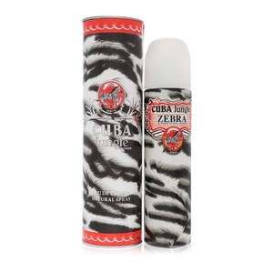 Cuba, Cuba Jungle Zebra Eau De Parfum Spray 100ml / 3.3 oz, Fragluxe CUBA JUNGLE ZEBRA Eau De Parfum Spray 100 ml