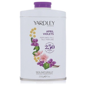 Yardley London, Yardley London April Veilchen PARFÜMIERTES Talkum 200g / 7oz, April Violets by Yardley London Talc 207 ml