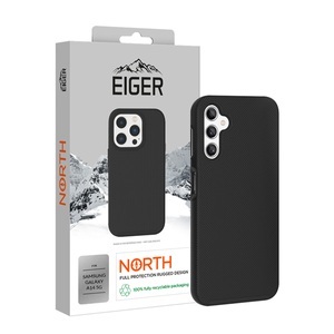 EIGER, Eiger - Samsung Galaxy A14 5G North Case Premium Hybrid Schutzhülle (EGCA00454) - Schwarz, Eiger Samsung Galaxy A14 / A14 5G North Cover Schwarz