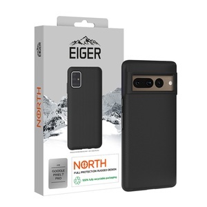 EIGER, Eiger - Google Pixel 7 Pro North Case Premium Hybrid Schutzhülle (EGCA00434) - Schwarz