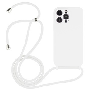 undefined, Necklace Hülle mit Kordel für iPhone 15 Pro Weiss, Necklace Hülle mit Kordel für iPhone 15 Pro Weiss
