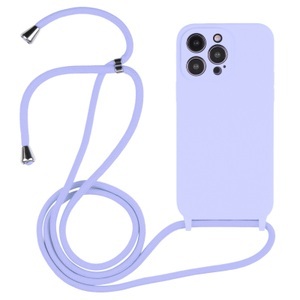 undefined, Necklace Hülle mit Kordel für iPhone 15 Pro Max Lila, Necklace Hülle mit Kordel für iPhone 15 Pro Max Lila