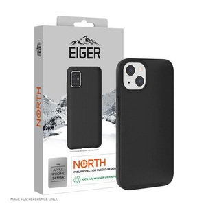 EIGER, Eiger - iPhone 14 Plus North Case Premium Hybrid Schutzhülle (EGCA00402) - Schwarz