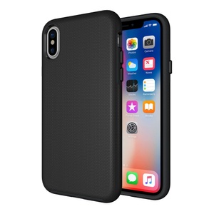 EIGER, Eiger iPhone Xs Max North Case Premium Hybrid Schutzhülle Schwarz (EGCA00123), 