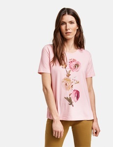 Gerry Weber Shirt mit Rosenprint Pink 38/S