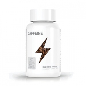 Battery Nutrition, Battery Caffeine, 200 caps, Battery Caffeine 200 Kapseln