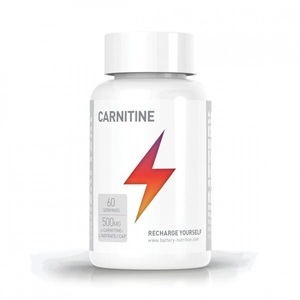 Battery Nutrition, Battery Carnitine 500, 60 caps, Battery Carnitine 500 60 Kapseln