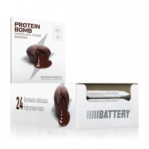 Battery Nutrition, Battery Protein Bomb, 24x60g, Battery Protein Bomb 24x60g