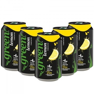 Green Cola, Green Lemon 24x330ml, Green Lemon 24x330ml