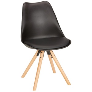 Modern Living, Stuhl in Schwarz, chaise LILLY