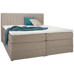 Premium Living, Boxspringbett in Beige ca. 180x200cm