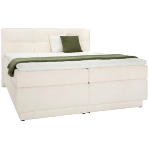 Premium Living, Boxspringbett in Weiss ca. 160x200cm
