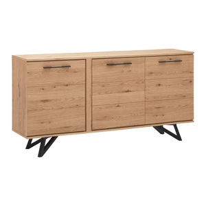 Bessagi Home, Sideboard Emilio in Eichefarben Echtholz