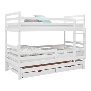 Momax, Etagenbett Mila Weiss Ca. 90x200cm 