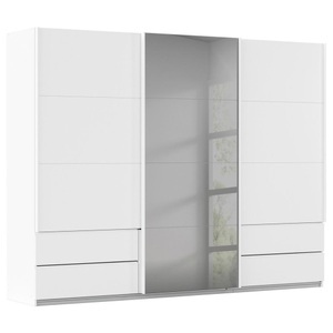 Premium Living, Schwebetürenschrank Elara in Grau/Weiss, Schwebetürenschrank Elara in Grau/Weiss