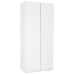 Modern Living, Drehtürenschrank in Weiss, Drehtürenschrank in Weiss