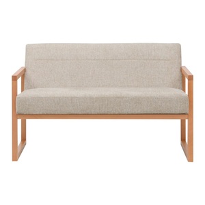 Momax, 2-sitzer-sofa Malmö Hellgrau Leinenoptik Hellgrau 