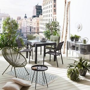 Modern Living, Gartentisch Atlanta 1, ausziehbar