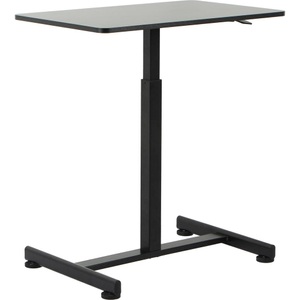 Momax, Schreibtisch Danny Schwarz 75/48/75-110 cm Schwarz 