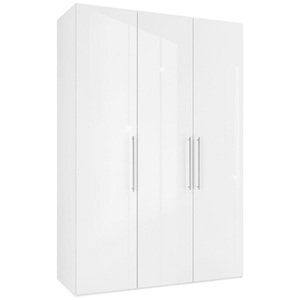 Modern Living, Drehtürenschrank in Weiß, Drehtürenschrank in Weiß