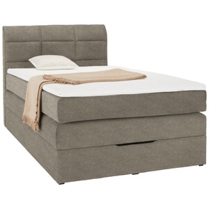 Momax, Boxspringbett Runner Braun Ca. 100x200cm 100/200 cm Braun 
