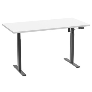 MID.YOU, Schreibtisch E-lona Schwarz/weiss Ca. 110x50x71cm 110/50/71 cm Schwarz, Weiss 