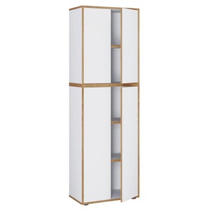 VCM, VCM - Büroschrank Sideboard Salia 5fach B60, One Size, Weiss