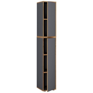 VCM, VCM - Büroschrank Sideboard Salia 5fach B30, One Size, Anthrazit