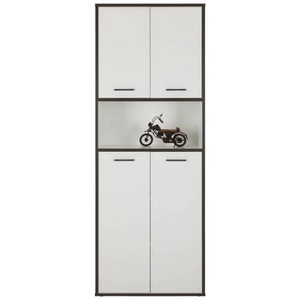 Modern Living, Regalkombination in Weiss/Grau, Regalkombination in Weiss/Grau