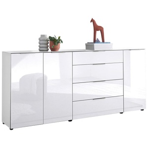 Momax, Sideboard Siena Weiss  226/99/40 cm 4 Schublade(n) 