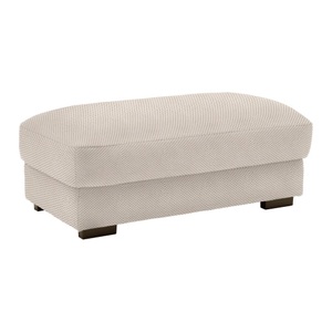 Momax, Hocker Pedro Creme Beige Textil 