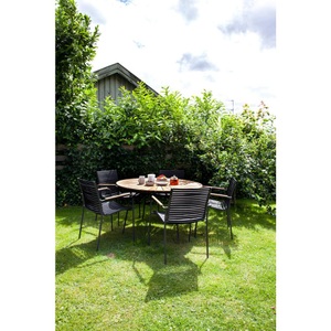 Gardenson, Gartentischgruppe Ellen/mood Classic Set 180/180/74 cm 