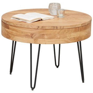 Zandiara, Couchtisch aus Akazie massiv, table basse STAN