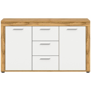 MID.YOU, Sideboard Jam  125/80/35 cm 3 Schublade(n) 