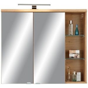 Premium Living, Spiegelschrank Eichefarben