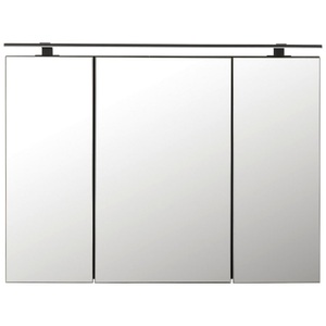 Premium Living, Spiegelschrank in Grau