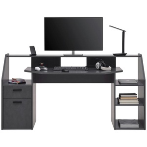 Modern Living, Gaming Tisch Zocker 1 in Materafarben