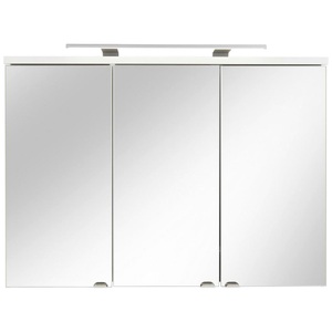 Mömax modern living, Spiegelschrank in Weiss