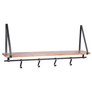 Modern Living, Wandregal aus Mangoholz, Wandregal aus Mangoholz