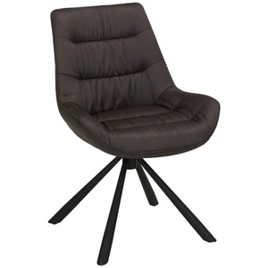 Modern Living, Stuhl in Grau/Schwarz, chaise REBELL