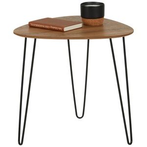 Modern Living, Beistelltisch in Eiche/Schwarz, Beistelltisch in Eiche/Schwarz